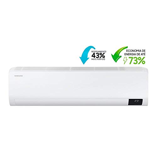 Ar Condicionado Split High Wall Inverter Samsung Ultra Só Frio 22000 Btus Ar24tvhzdwknaz 220v 220v