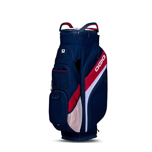 OGIO Golf Woode Cart Bag (Red/White/Blue)