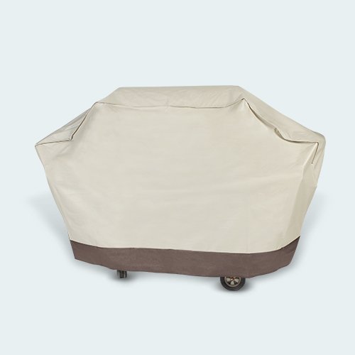 PREXTEX Patio Gas Grill Cover Waterproof Vinyl Barbeque Cover