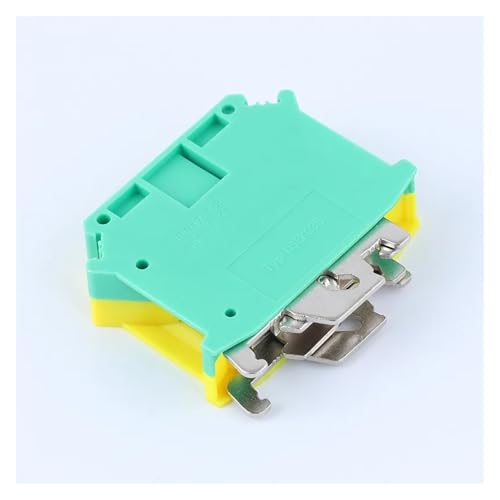 Conector de cableado USLKG 35 para riel DIN con terminales de tierra de tornillo de 35 mm²