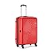 Safari Pentagon 65 cms Medium Check-in Polypropylene (PP) Hard Sided 4 Wheels 360 Degree Rotation Luggage/Suitcase/Trolley Bag (Cherry Red)