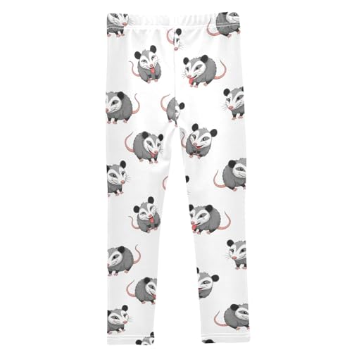 Casual Leggings for Girls Kids,Toddler's Stretch Yoga Pants,Fashion Tights Trousers for Dance Running Sport 4-10T2