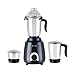 GEEPAS 600W 3-in-1 Mixer Grinder | Stainless Steel Jars, Blades | 3 Speed Control, Perfect for Chutney, Dry & Wet Fine Grinding Mixing Overload Protection Shockproof Body | 2 Yr Warranty, Dark Blue
