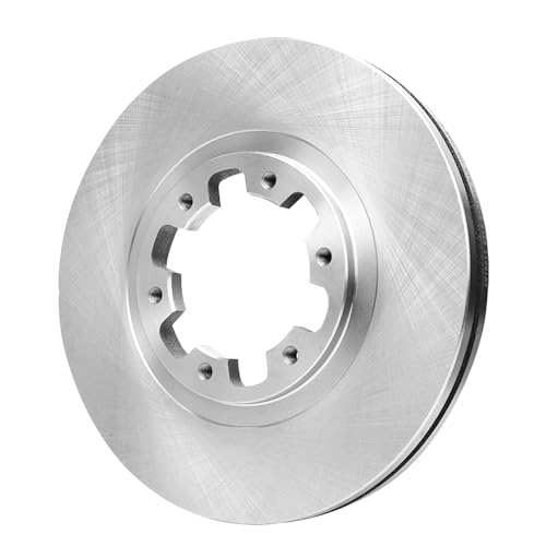 Image of Detroit Axle - Front Brake Kit for 1998-2004 Nissan Pathfinder INFINITI QX4, Disc Brake Rotors Ceramic Brakes Pads with Hardware 1999 2000 2001 2002 2003 Replacement : 11.81 inch inch Rotor