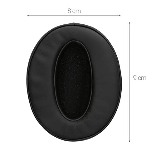 kwmobile 2x oorkussens compatibel met Sennheiser HD 4.50 BTNC - Earpads voor koptelefoon in zwart - Afbeelding 5