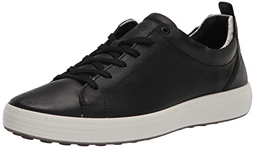 ECCO Soft 7 Craze Sneaker,Black/White,6-6.5 by ECCO - Used condition - US$95.87