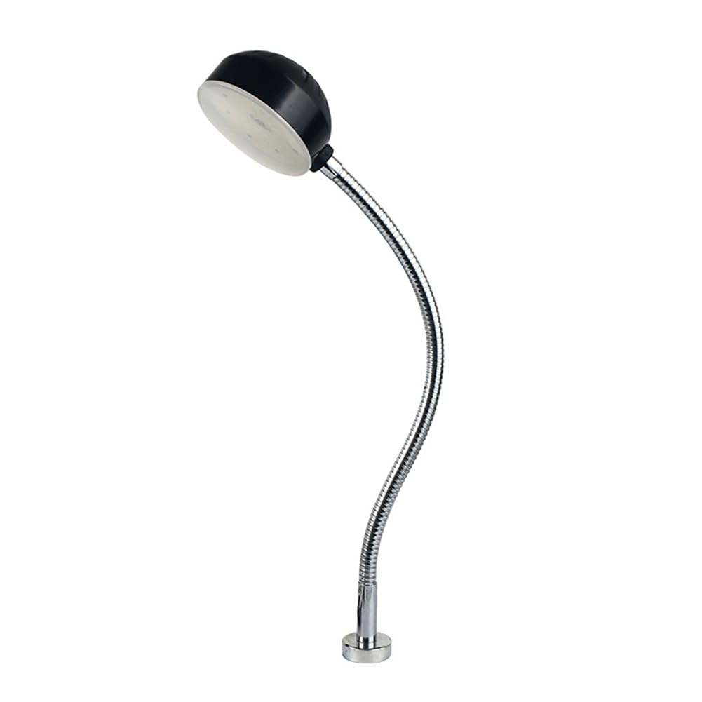 Lampa robocza LED do maszyn narzędziowych, mocna magnetyczna lampa nożna, przewodowa lampa robocza, sprzęt oświetleniowy do maszyn do szycia, nadaje się do tokarek CNC, frezarek (500 mm, 12 W-220 V)
