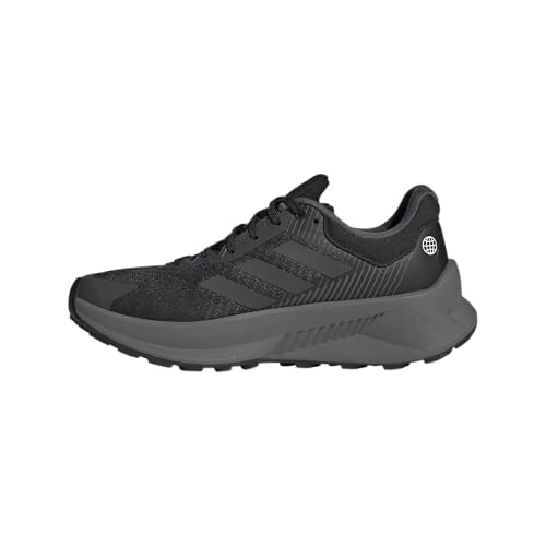 Image of adidas Mens Terrex Free Hiker 2.0 Low Gore-Tex Hiking Hiking Sneakers Shoes - Black