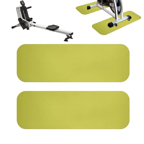 Alfombrilla para máquina de remo en gimnasio en casa