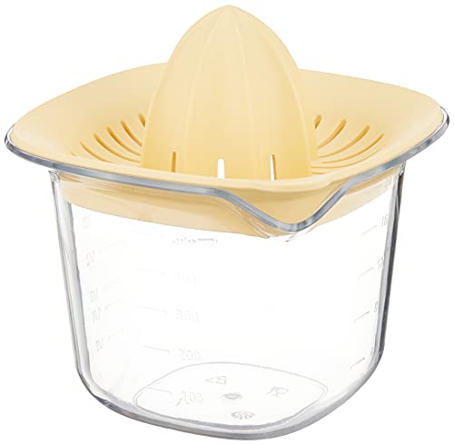Brabantia -122040- Presse-agrumes plus bol mesureur , 0.5 litre - Vanilla Yellow Cover