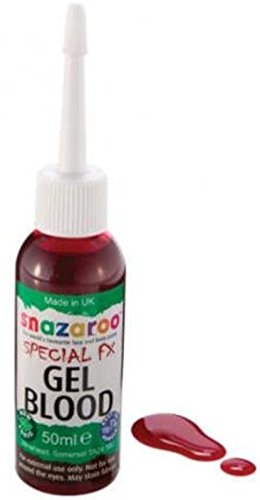 스나자로 팬시 파티 할로윈 페이스 페인팅 페이크 상처 블러드 젤 50ML (다크)