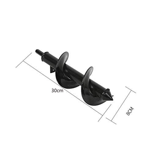 Garneck Broca helicoidal, broca, broca, orifício espiral, plantador rápido, haste ou escavadeira de