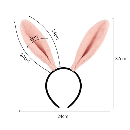 Aosekaa Orelha de Headband Headwear Cosplay Fancy Dress Photo Props Decoração Maquiagem Hair Hoop He