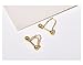 Minimalist Chain 20g Screw Back Tiny Barbell Stud Earrings for Women S925 Sterling Silver Cartilage Conch Helix Small Hoop Studs Fashion Hypoallergenic Piercing Jewelry Gifts (Double Chain)