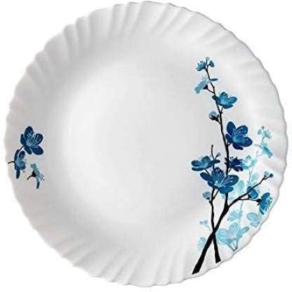 Black Sparrow Unbreakable Plastic Light Weight Dinner Set of 36 Pcs, 6 Big PLATS, 6 Small PLATS, 12 Small Bowl,6 Table Spoon,2 Big Spoon, 2 Big Bowl with 2 LID Multi Color (Blue) - Image 5