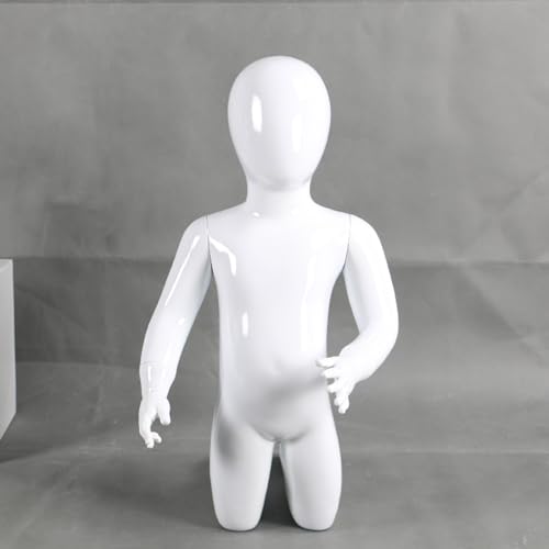 Maniquí de bebé articulado en fibra de vidrio de alta resistencia