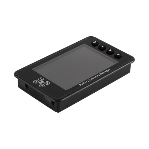 Laroal VA9110 3,5-Zoll-Batteriemonitor, Batteriekapazitätsmanager, LCD-Digitalanzeige, Coulomb-Meter für Wohnmobile (8–120 V/0–200 A)