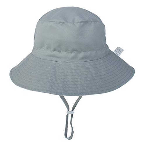 Durio Baby Sonnenhut Jungen/Mädchen UV-Schutz Breite Krempe Fischerhut Hut Sonnenschutz Unisex Kleinkind 2-4 Jahre