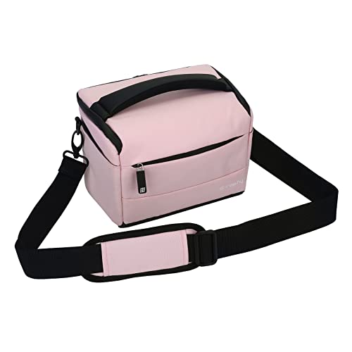G-Raphy Camera Bag Case Waterproof Dslr Insert Bag For Dslr Slr Cameras,Mirrorless Cameras And Etc (Pink) #TOP8