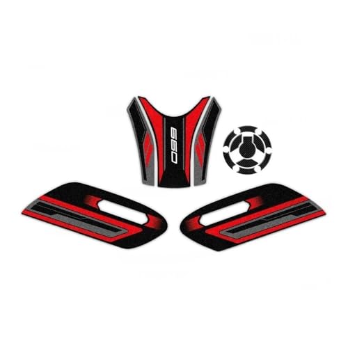 Autocollant de réservoir carburant Trident 660, protection bouchon huile gaz moto