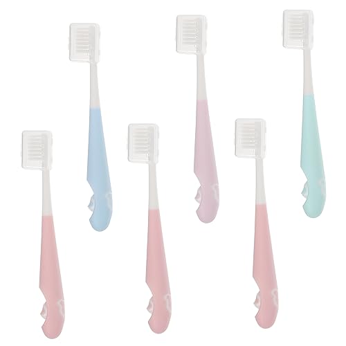 WRITWAA 1 Juego cepillo de dientes suave púrpura chicas cepillos de dientes extra suaves cepillo de limpieza de dientes limpieza del cepillo de dientes Limpiador de dientes páginas