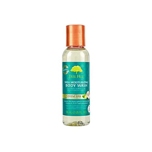 Tree Hut Shea Moisturizing Body Wash Coconut Lime, 2oz