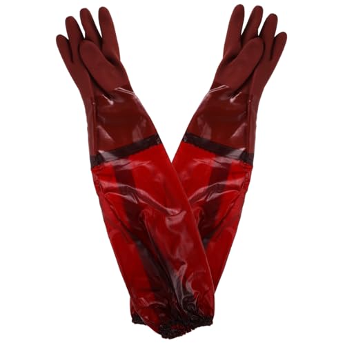 Guantes largos impermeables para jardinería y tareas domésticas duraderos