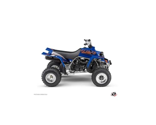 Kit deco quad Yamaha Banshee en color naranja Flow para rutas