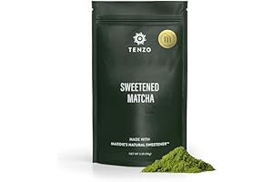 Tenzo Sweetened Matcha Powder: Delectable Green Tea Goodness