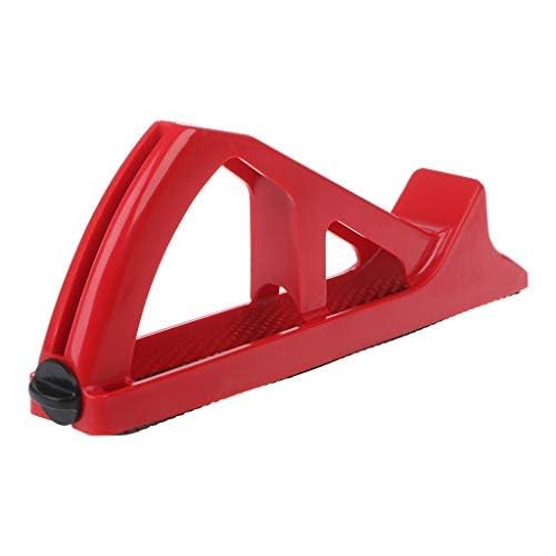 GUANGZHOU Gypsum Board File Planing Wallboard Rasp Trimmer Plasterboard Planer Abrasive Edge-finishing Tool Gypsum board trimmer Red and black - Image 2