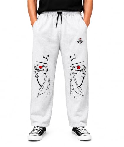 Image of Men's Baggy Track Pants | Loose Fit Athletic Joggers for Gym, Running & Casual Wear | Breathable Comfort Sweatpants with Elastic Waist & Pockets