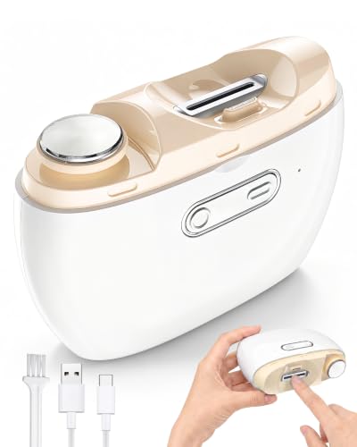 Bubbacare Electric 2-in-1 Nail Clipper and Polisher Rechargeable
