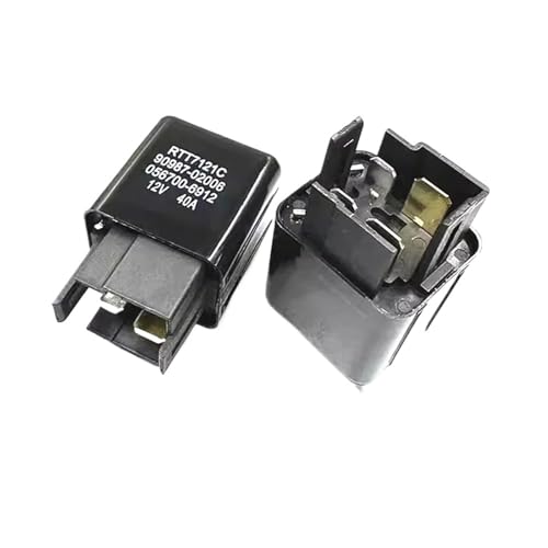 Automobile Relay RTT7121 RTT7121C 12V 40A 4PIN Anti Theft Reverse Radar, Wiper, car air Conditioning Relay(RTT7121)