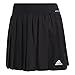 Produktbild adidas Damen Club Pleatskirt Rock, Schwarz / Weiß, XS EU