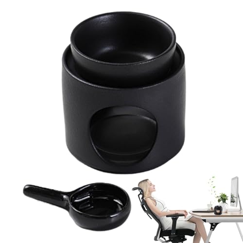 Soporte de cerámica - Aromawachs -Diffusor Portacandele | Difusor de ceraa Multifuncional Aceite de petróleo Aceite Reutilizable para cumpleaños, Navidad, Boda