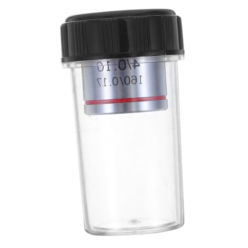 Alipis Microscope Lens Replacement Magnification Oil Lens for Microscopy High Definition Clarity and Distortion Imaging Easy Installation for Enhanced Research Analysis