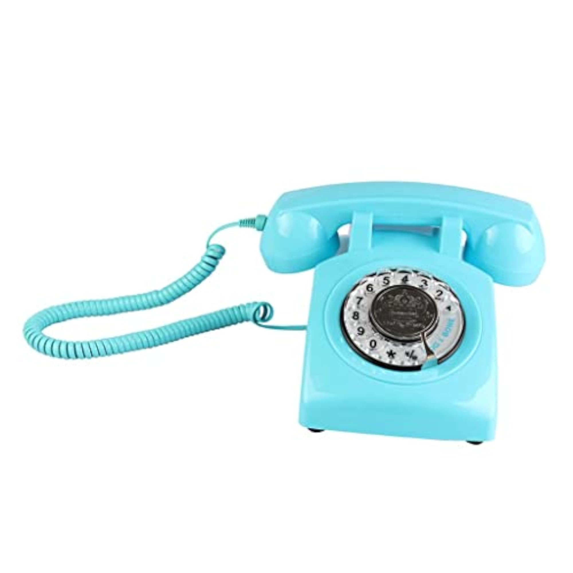 Rotary Retro Dial Bell Desk Telephone