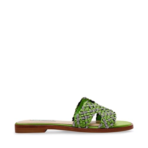 Steve Madden Women's Hadyn, Green Multi, 6