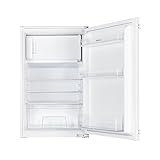 Amica Einbau Kühlschrank mit Gefrierfach für 88 cm Nische Schlepptür-Technik elektronische Steuerung Inverter Kompressor Tür-Offen-Alarm