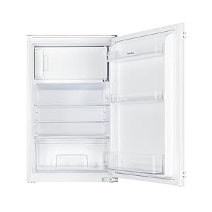 Amica Einbau Kühlschrank mit Gefrierfach für 88 cm Nische Schlepptür-Technik elektronische Steuerung Inverter Kompressor Tür-Offen-Alarm