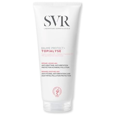 SVR Topialyse Intensive Balm Face and Body - 48hr Moisturizing Soothing Cream to Relieve Itching of Very Dry, Sensitive Skin of Babies, Kids and Adults - Helps to Repair and Protect, 6.7 fl.oz Cover