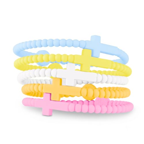 Image of Ryan & Rose Jesus Bracelets - Cross Silicone Bracelet