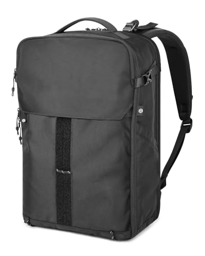 KURANEST Portal Travel Backpack for Men & Women, 28L/38L Expandable Carry on Backpack, TSA Friendly Flight Approved Weekender Bag with 7-Zone Tech Organizer, Water Resistant Business backpack (38L)