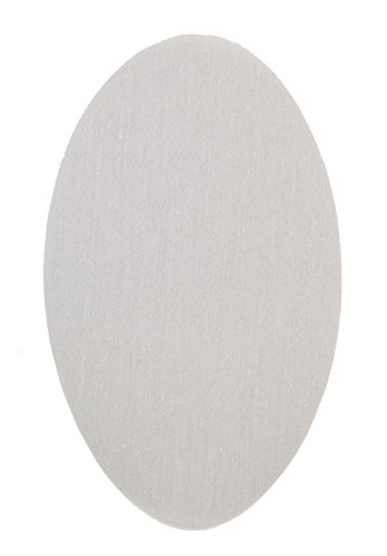 Haberdashery Online 6 Rodilleras Color Gris Perla termoadhesivas de Plancha. Coderas para Proteger tu Ropa y reparación de Pantalones, Chaquetas, Jerseys, Camisas. 16 x 10 cm. RP20