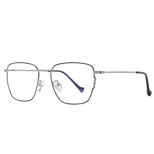 Blaulicht-Blockierbrille Metallrahmen Anti-Blau-Strahlen Computerbrille Frauen Männer Blaulicht-Blockierrahmen Unisex -A
