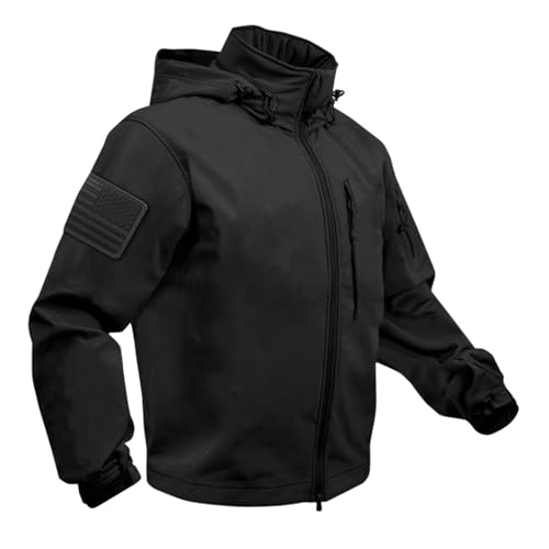 Tactical Pro Supply Patriotic American Flag Jacket Concealed Carry Waterproof | Durability & USA Patriotic Design | Versatile & Stylish Zipper Closure Jacket | Easy Clean & Maintenance