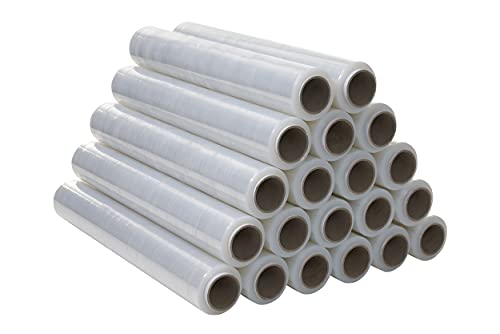 Film transparent pour emballage industriel rouleau plastique étirable manuel 50cm x 200m