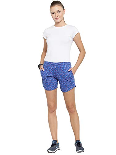 Image of UZARUS Women's Cotton Sleep Night Wear Printed Shorts - Pack of 2