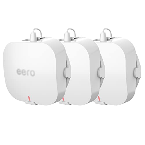Support mural eero Pro 6E discret avec gestion des câbles intégrée en lot de 3