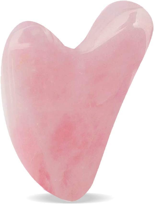 ACM Gua Sha Massage Tool For Scraping Facial And Body Skin Massage Made Of Rose Quartz Stone For Acupressure Scrapper Gua Sha Facial Tools (B0BD26GR75) Amazon Price History, Amazon Price Tracker